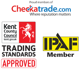 Gutter cleaning accreditations, checktrade, Trusted Trader, IPAF in Margate